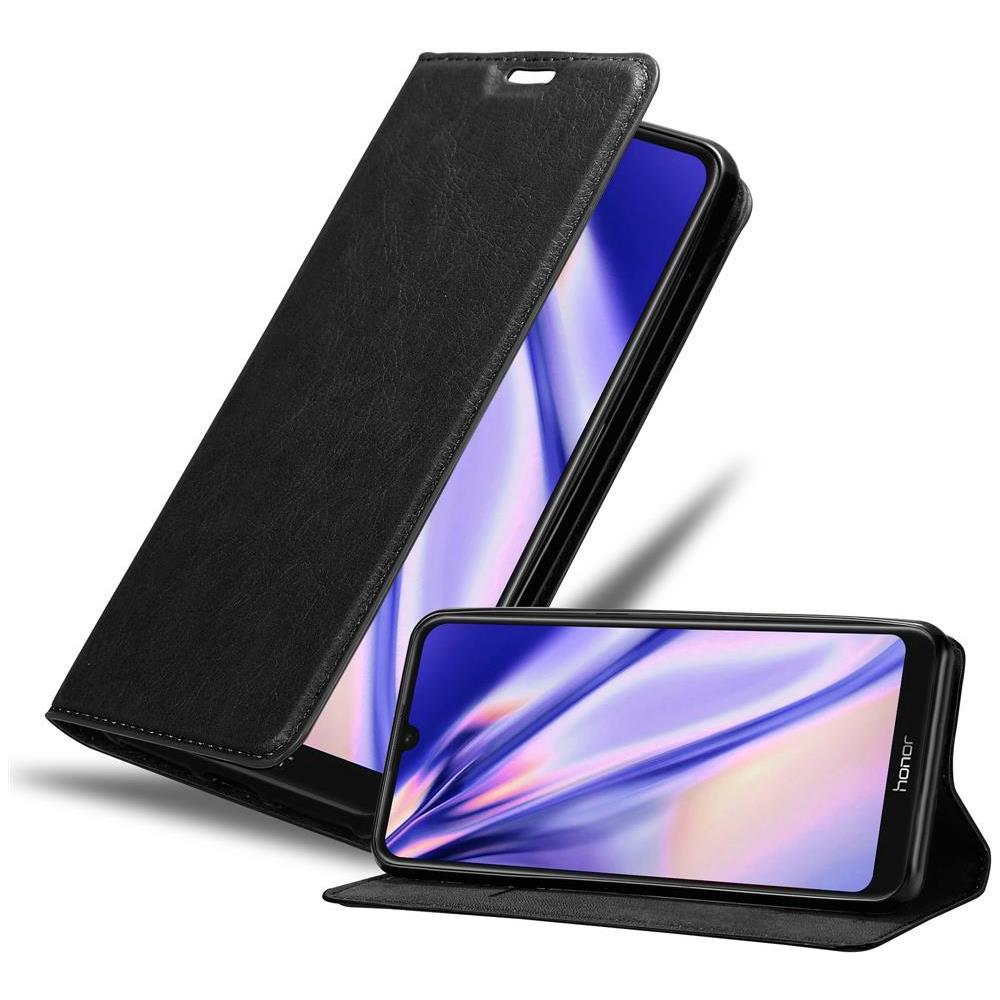 Custodia Compatibile Con Honor 8a 2020 In Nero Di Notte - Coperchio Protettiva Con Chiusura Magnetica, Funzione Stand E Tasca Per Le Carte - Foto 1