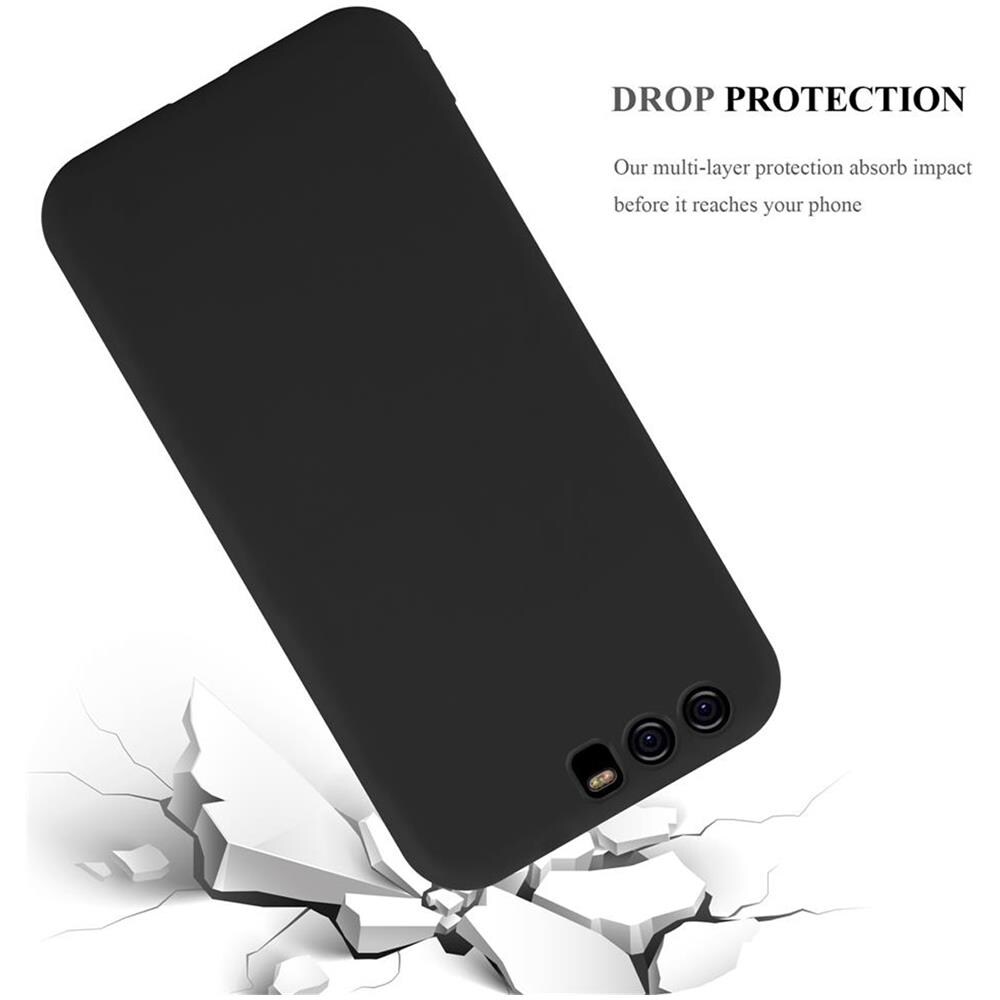Custodia Compatibile Con Huawei P10 In Candy Nero - Coperchio Protettivo In Silicone Tpu Flessibile - Foto 8