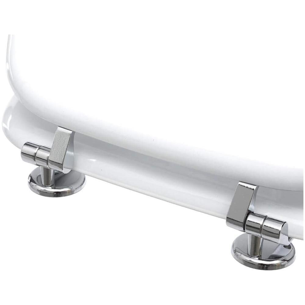 Sedile Wc, 37 X 43 Cm, Bianco - Foto 4