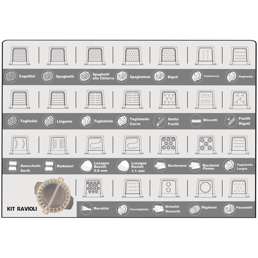 Macchina Automatica Per Fare La Pasta Fresca 300 Watt - 26 Tipi Di Pasta + Ravioli In Casa Con Tutti I Tipi Di Farina E Tipi Di Liquidi - Foto 2