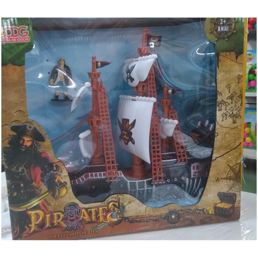 Galeone Dei Pirati Con Personaggi - Foto 1