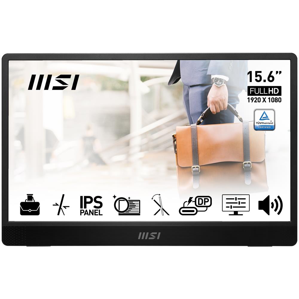 Monitor Portatile 15.6" LED IPS Pro MP161 1920x1080 Full HD Tempo di Risposta 4 ms - Foto 1