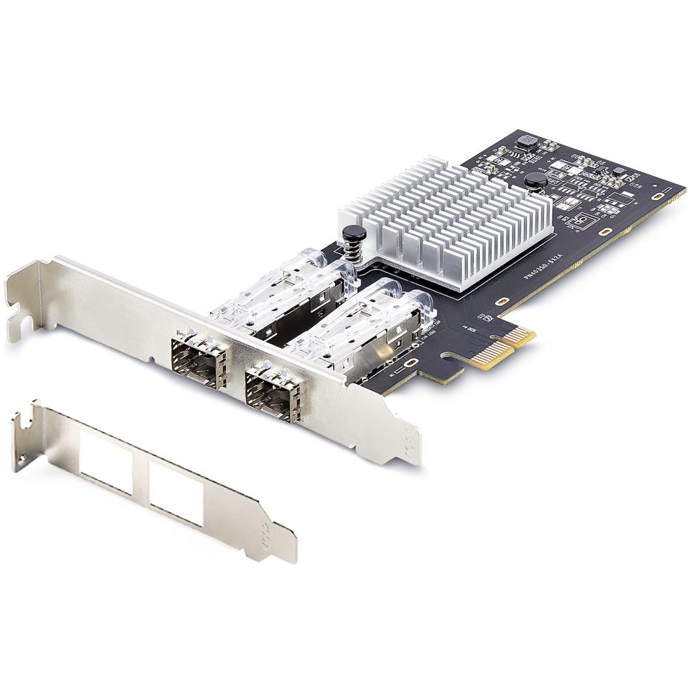 Scheda di Rete SFP GbE a 2 Porte, PCIe 2.1 x1, Intel I210-IS, Controller 1GbE, 1000BASE rame /fibra ottica, NIC Gigabit Ethernet a due porte, backplane desktop /server - Windows e Linux - Foto 7