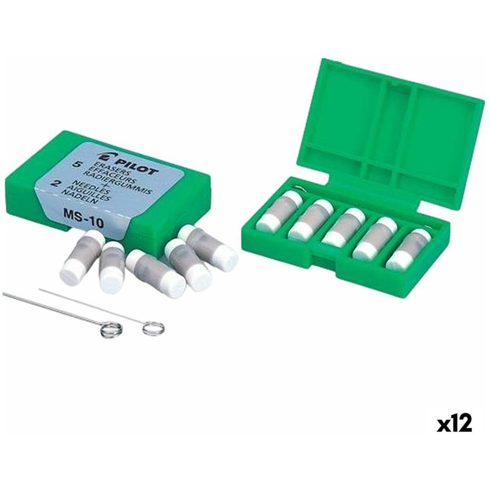 H-2020 Super Grip Set Di Gomme Da Cancellare H-2020 Super Grip Portamine (12 Unità) - Foto 1