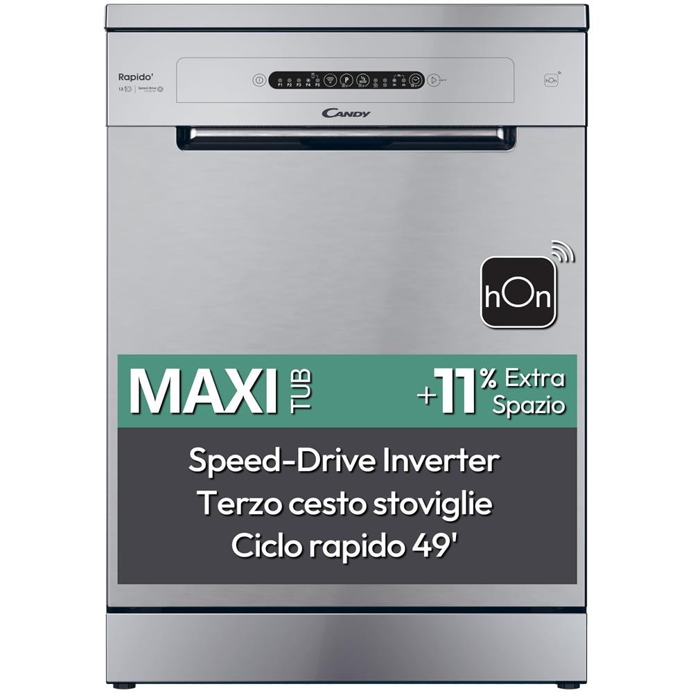 Lavastoviglie CF 3C7L1S Capacità 13 Coperti Classe C Colore Acciaio Inox - Foto 11