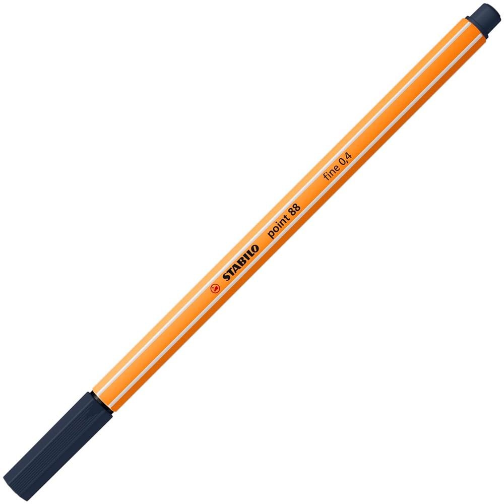 point 88 - Fineliner - Confezione da 10 - Grigio di Payne - Foto 2