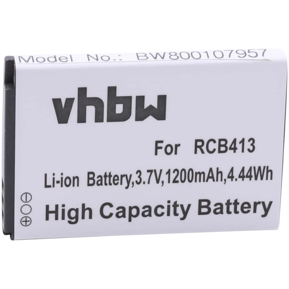 Li-ioni Batteria 1200mah (3.7v) Per Cellulare Telefono Smartphone Doro Primo 413 Come Rcb413. - Foto 2