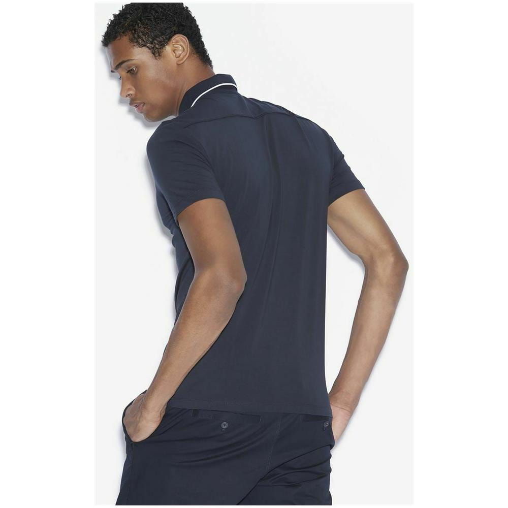 Maglie Polo Uomo Original 8nzf70 Z8m9z Cotone P / e 2019 New Colore Principale 1510 &ndash; Navy Taglia L - Foto 2