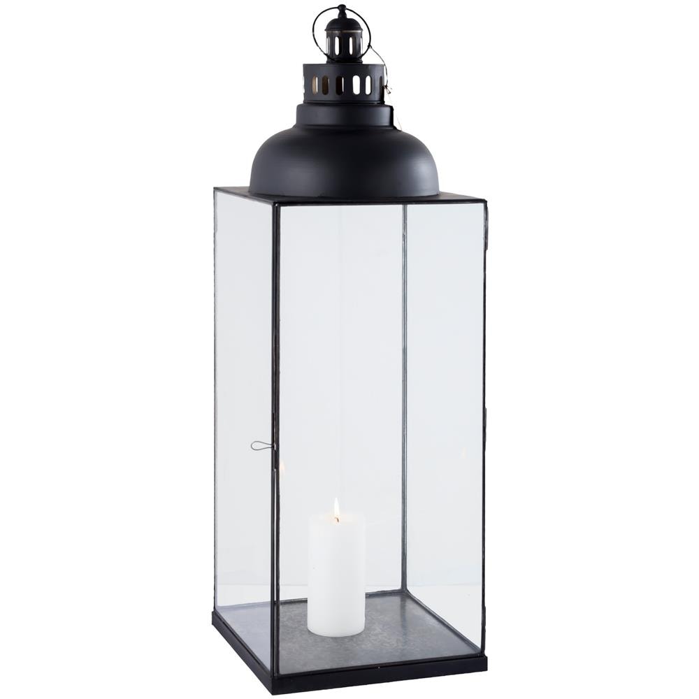 Ariane - Lanterna In Vetro E Acciaio - Foto 1