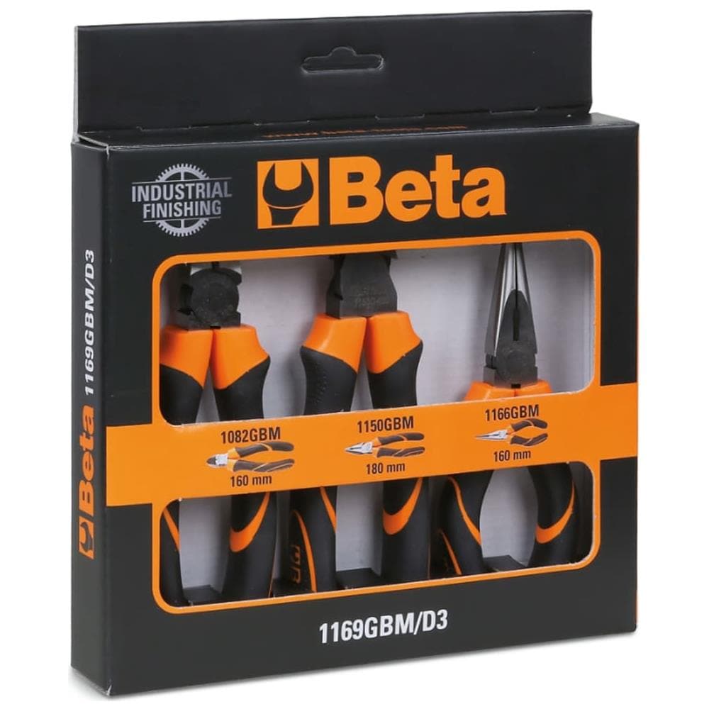 Set Pinze 3 pz 1169GBM / D3 con Maniglie Bi-materiale - Foto 1