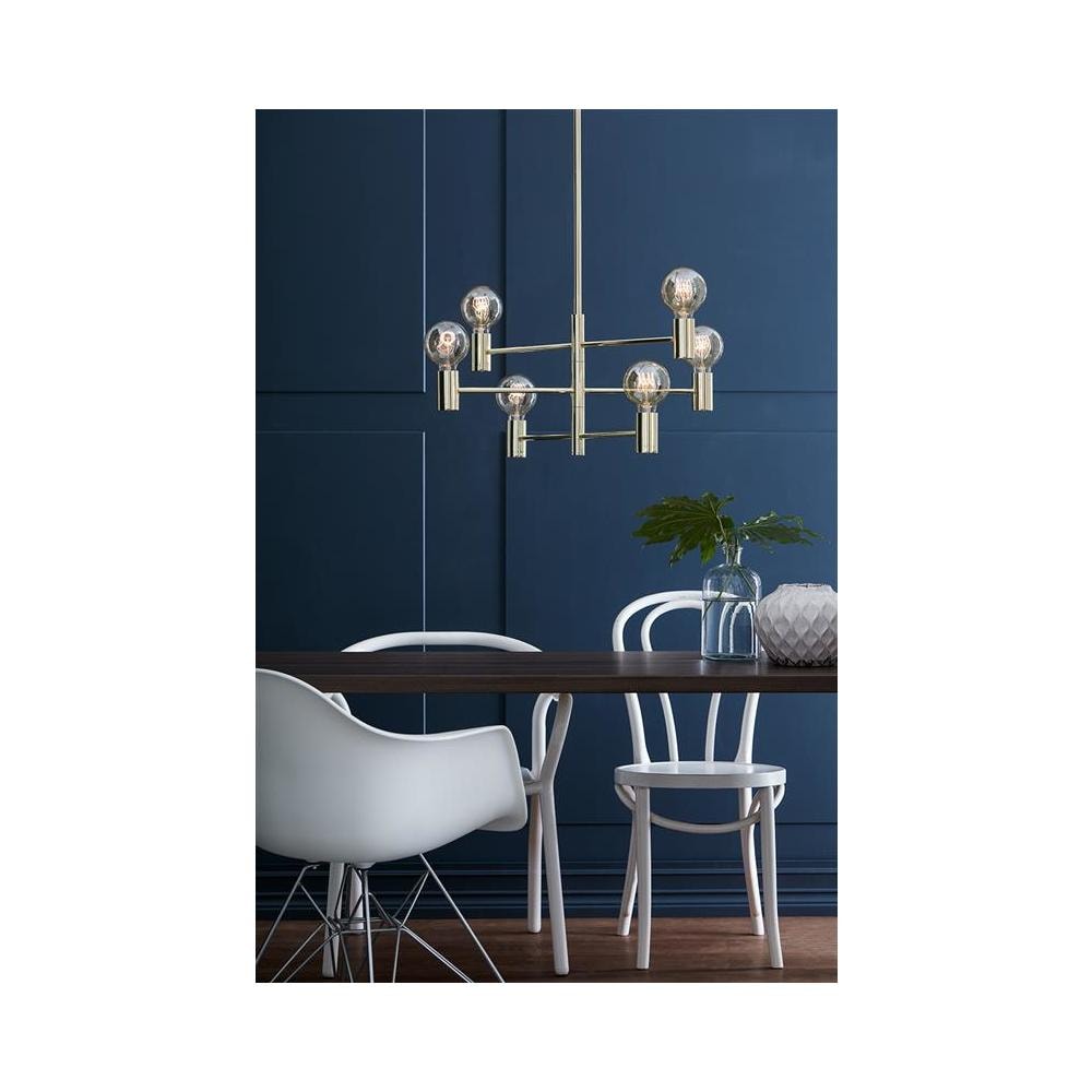 Capital, Interno, E27, Cromo, Metallo, IP20, Superficie - Foto 3