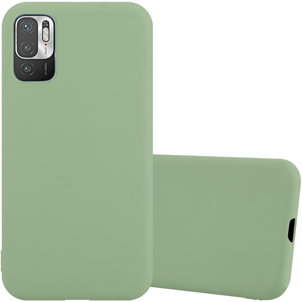 Custodia Compatibile Con Xiaomi Redmi Note 10 5g / Poco M3 Pro 5g In Candy Pastello Verde - Coperchio Protettivo In Silicone Tpu Flessibile - Foto 1