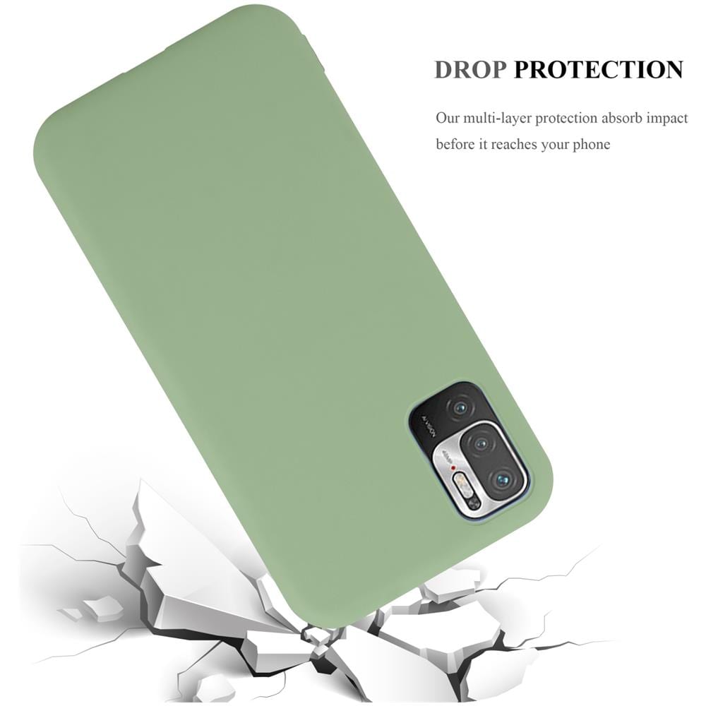 Custodia Compatibile Con Xiaomi Redmi Note 10 5g / Poco M3 Pro 5g In Candy Pastello Verde - Coperchio Protettivo In Silicone Tpu Flessibile - Foto 8