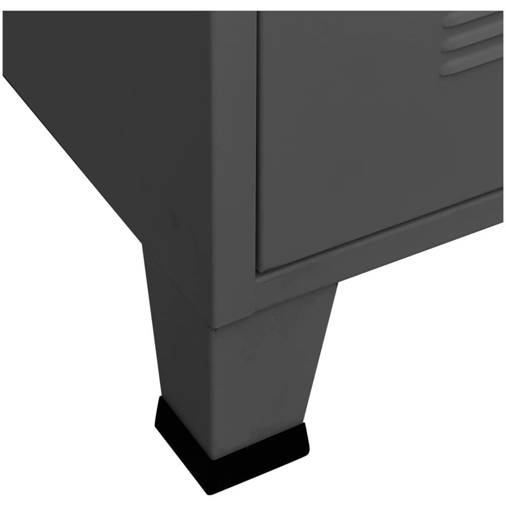 Cassettiera Industriale Antracite 78x40x93 cm in Metallo - Foto 10