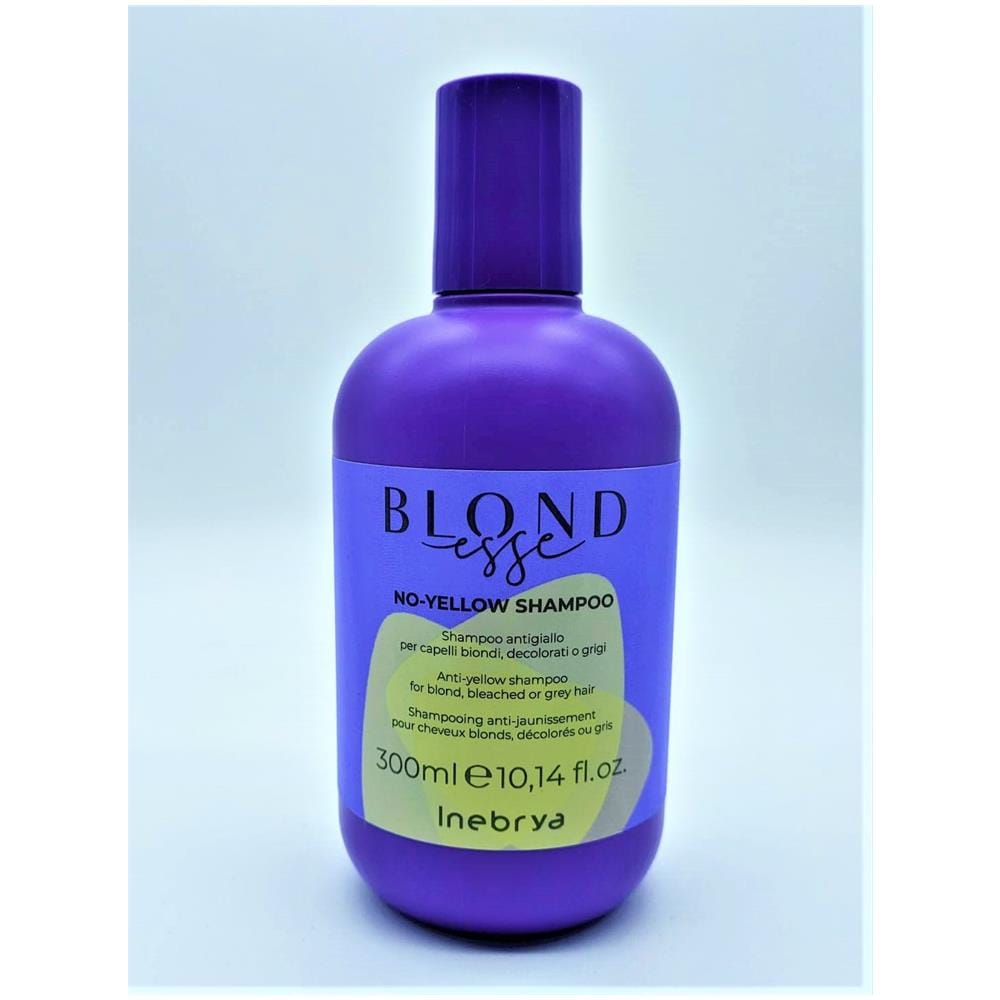 Shampoo Antigiallo Per Capelli Biondi, decolorati O Grigi 300ml-blondesse Inebrya - Foto 2