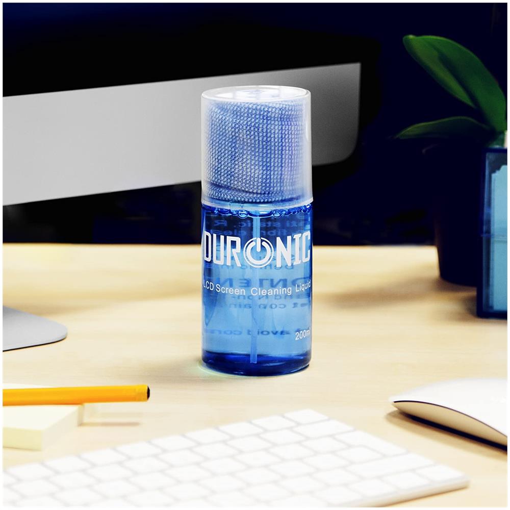 Kit 2 Spray e Panno in Microfibra SCK102 per Schermi LCD / TFT / LED / Smartphone / Occhiali  - Foto 2