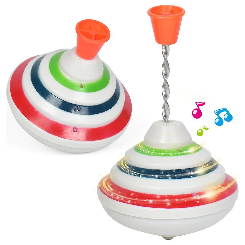 Musica Divertente Giroscopio Giocattolo Giocattolo Lampeggiante Giocattolo Flash Gyro Gyrotor Per Bambini Che Giocano A Jiujiuso - Foto 1