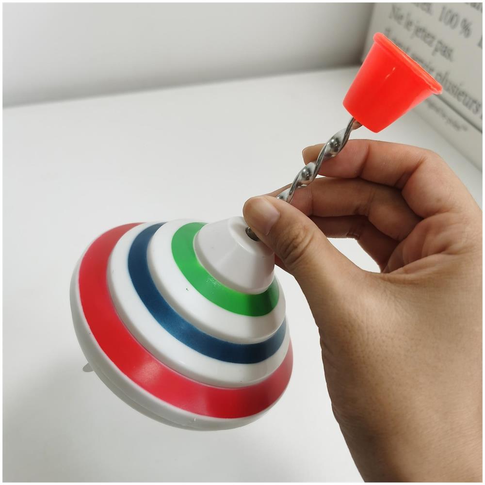 Musica Divertente Giroscopio Giocattolo Giocattolo Lampeggiante Giocattolo Flash Gyro Gyrotor Per Bambini Che Giocano A Jiujiuso - Foto 2