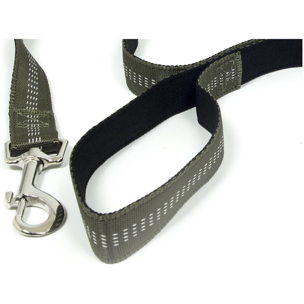 Guinzaglio Con Moschettone Per Animali Domestici Modello Color Doggy 120cm 120cm Verdone - Foto 3
