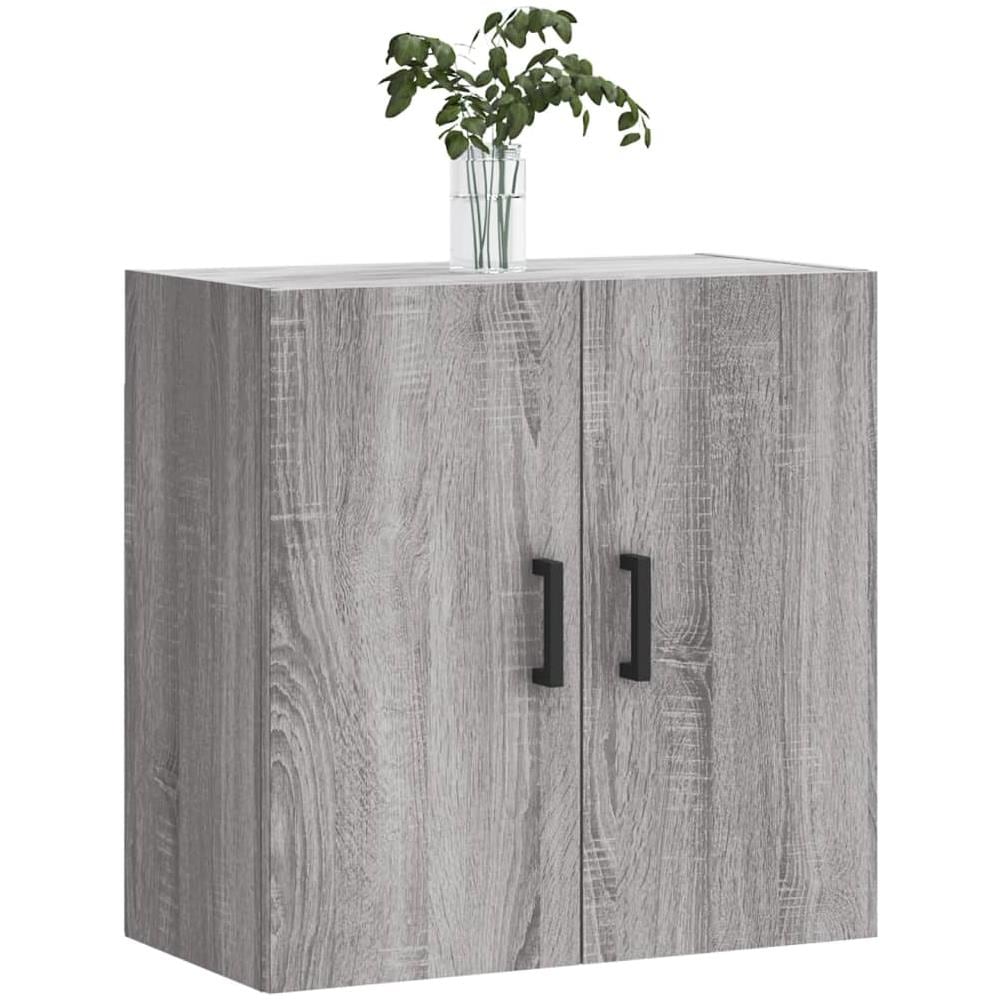 Mobile Pensile Grigio Sonoma 60x31x60 Cm In Legno Multistrato - Foto 3