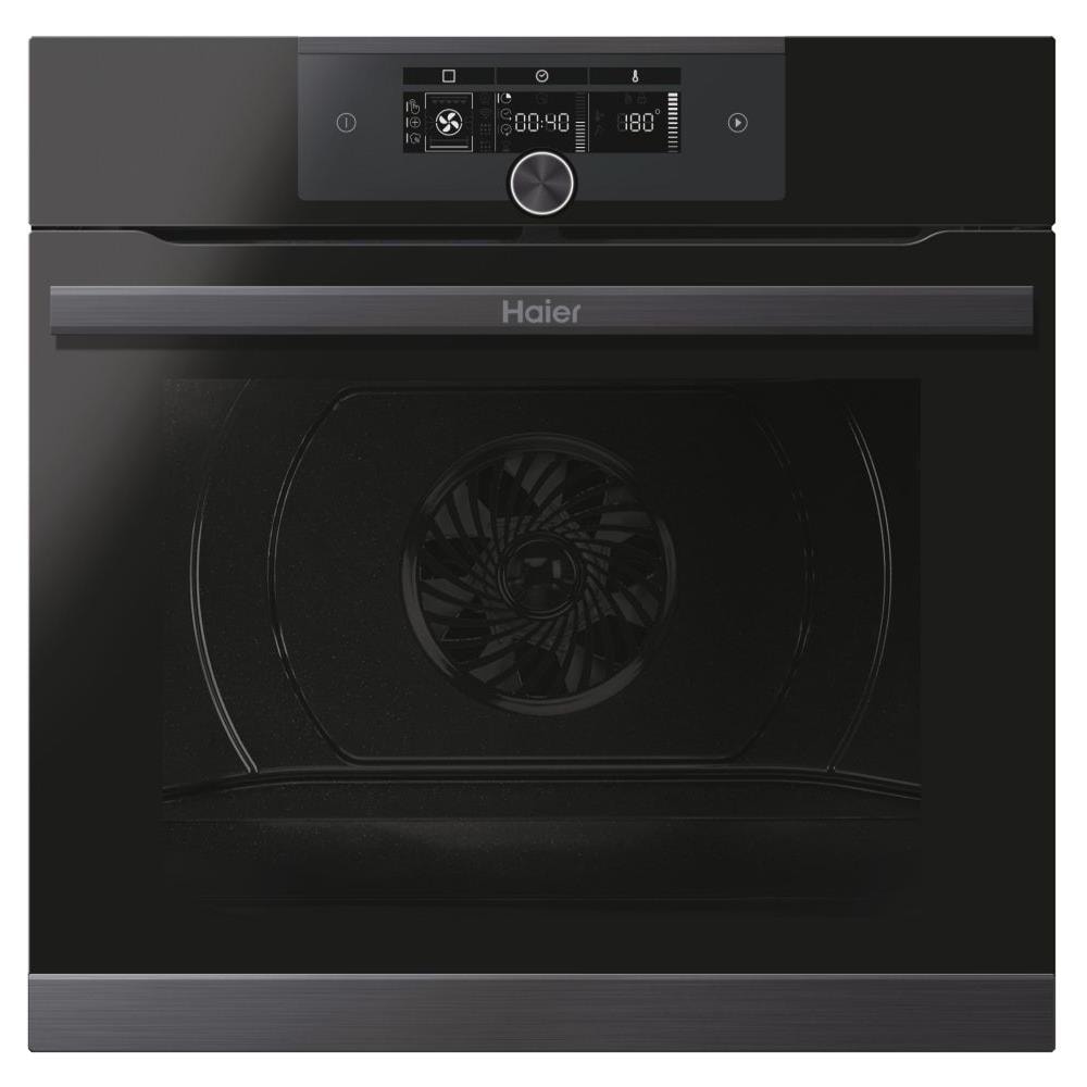 Forno Elettrico da Incasso I-Turn Serie 4 HWO60SM5F8BH Capacità 70 L Multifunzione Ventilato Colore Nero - Foto 1