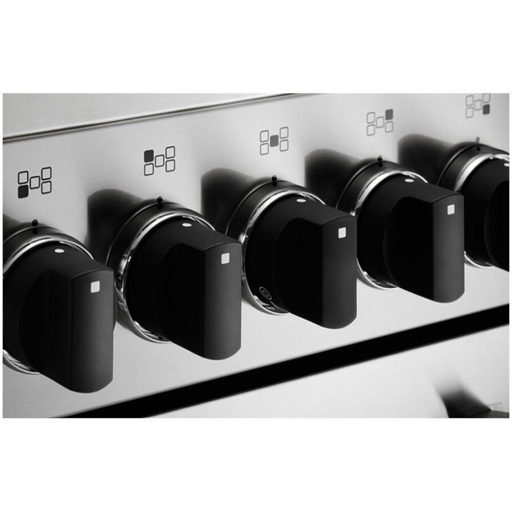 Cucina Elettrica AMN6604SBV 4 Fuochi a Gas Forno Elettrico Multifunzione Termoventilato Classe A 60cm Colore Bianco - Foto 2