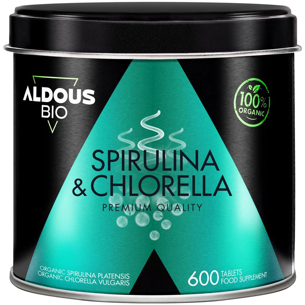 Spirulina e clorella | 600 compresse - Foto 1