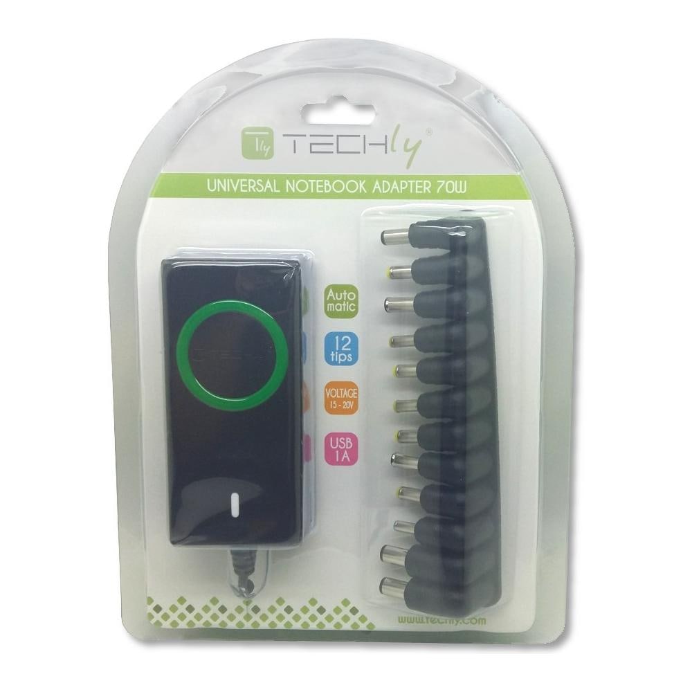 IPW-NTS70WTY - Alimentatore Universale AC per Notebook e LCD 70W con porta USB - Foto 2