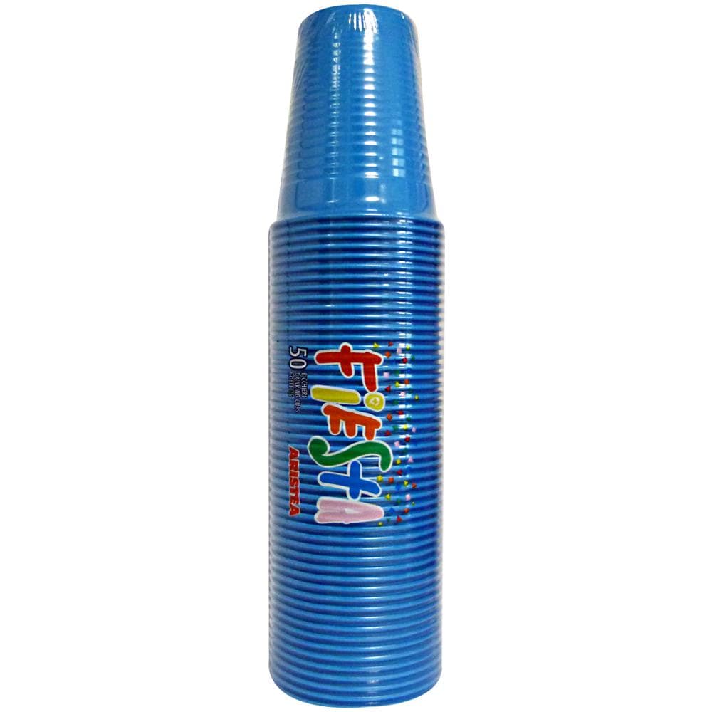 Bicchieri 50 Pezzi Azzurro 200cc Art. 218512 - Articoli Per Pic-nic - Foto 1