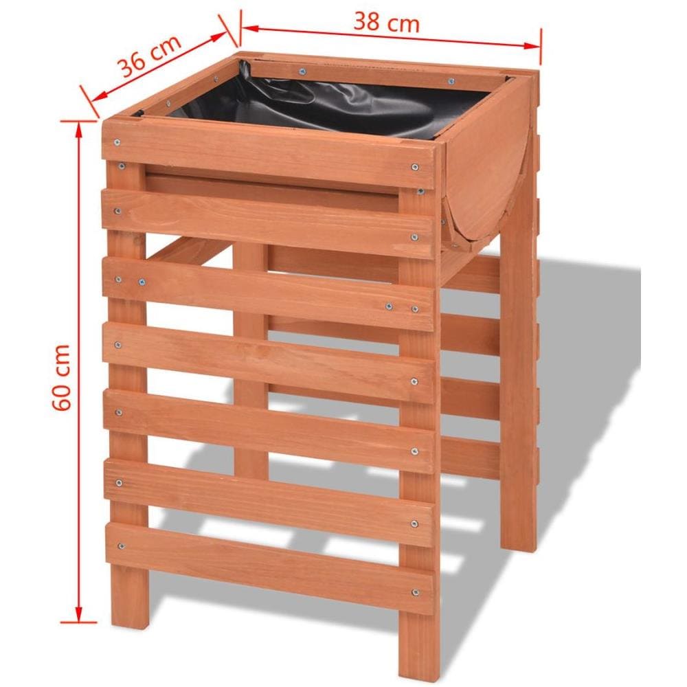 Fioriera 38x36x60 cm in Legno - Foto 5