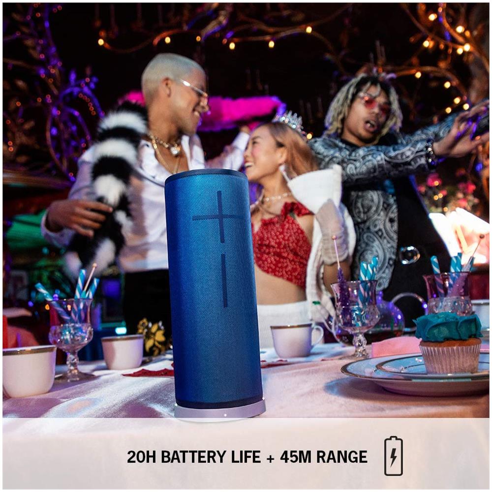 Speaker Bluetooth Portatile MEGABOOM 3 Impermeabile IP67 con Suono Avvolgente a 360° Colore Blu - Foto 8