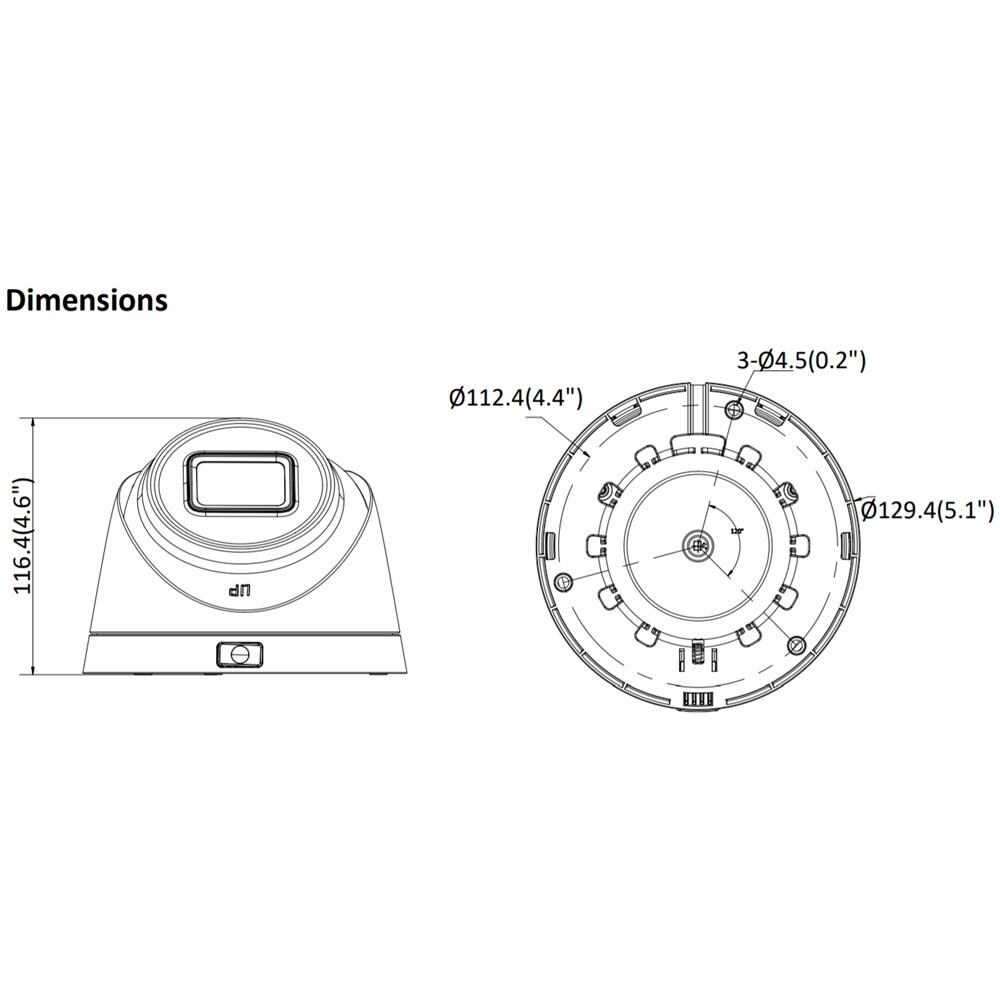 Telecamera Videosorveglianza DS-2CD1H23G0-IZ Value Turret Risoluzione 2 MP da Esterno con Obiettivo Varifocale Motorizzato da 2,8 a 12 mm - Foto 2