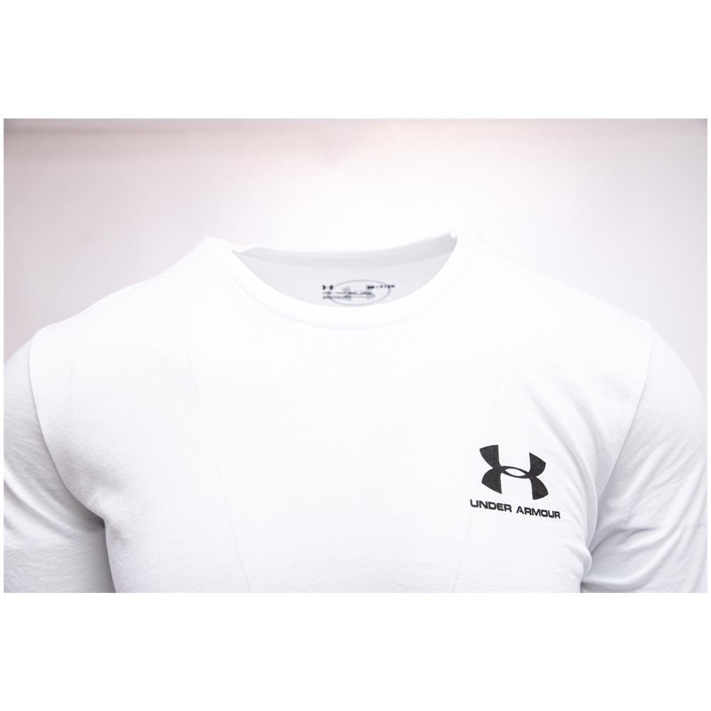 Sportstyle Left Chest Tee 1326799-100, Uomo, Bianco, Maglietta, Numero: Xl - Foto 7