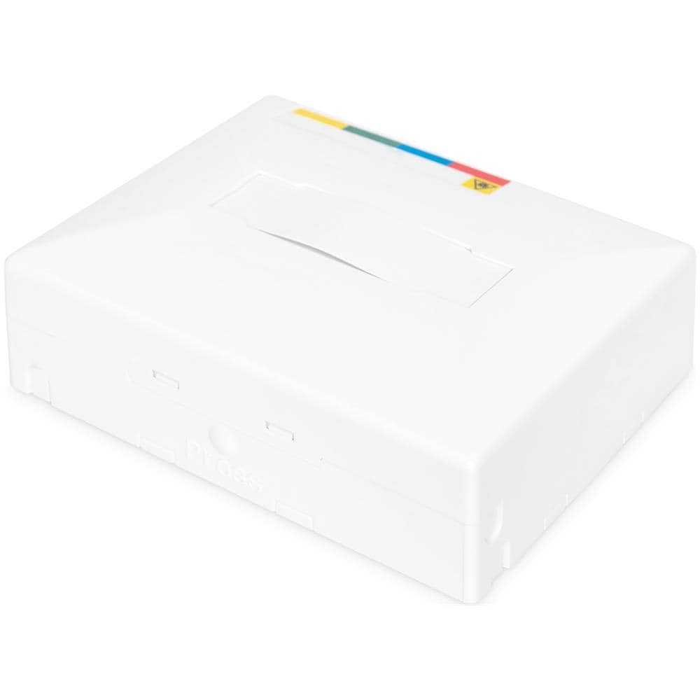 FTTH ENCLOSURE WITH 4X SC (APC) SX ADAPTER SURFACE DINRAIL MOUNT - Foto 6