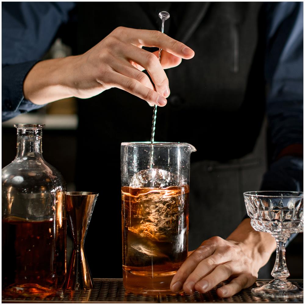 Cucchiaio Da Cocktail Vacu Vin In Acciaio Inox Grigio - Foto 3