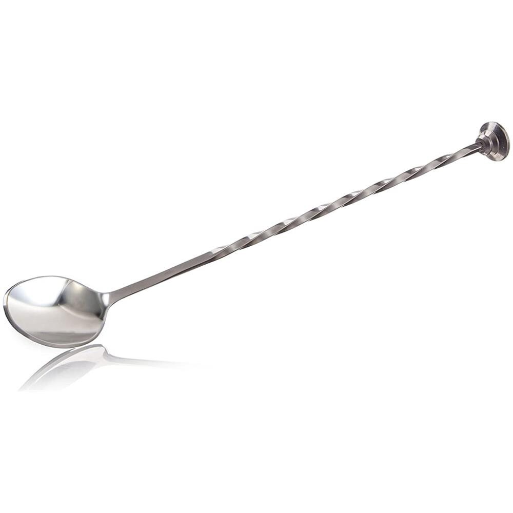 Cucchiaio Da Cocktail Vacu Vin In Acciaio Inox Grigio - Foto 1