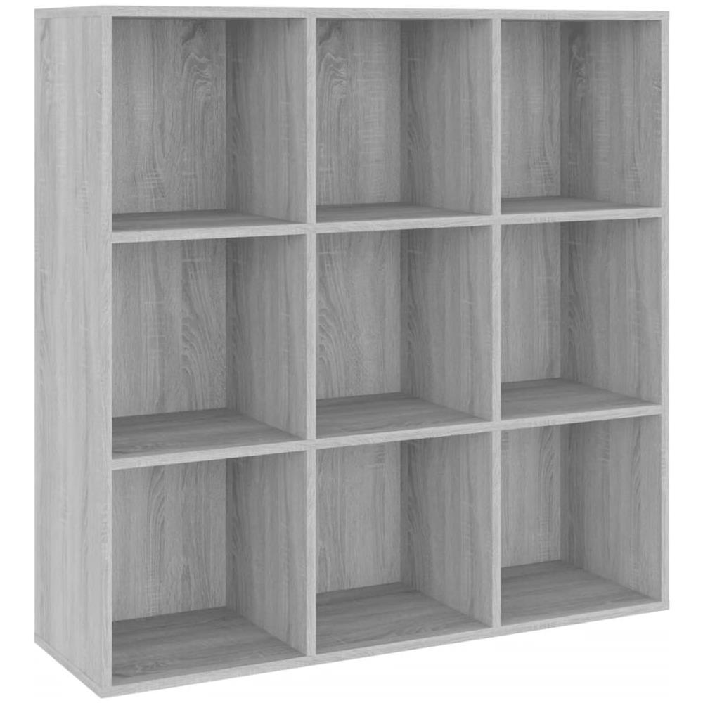 Libreria Grigio Sonoma 98x30x98 Cm - Foto 2