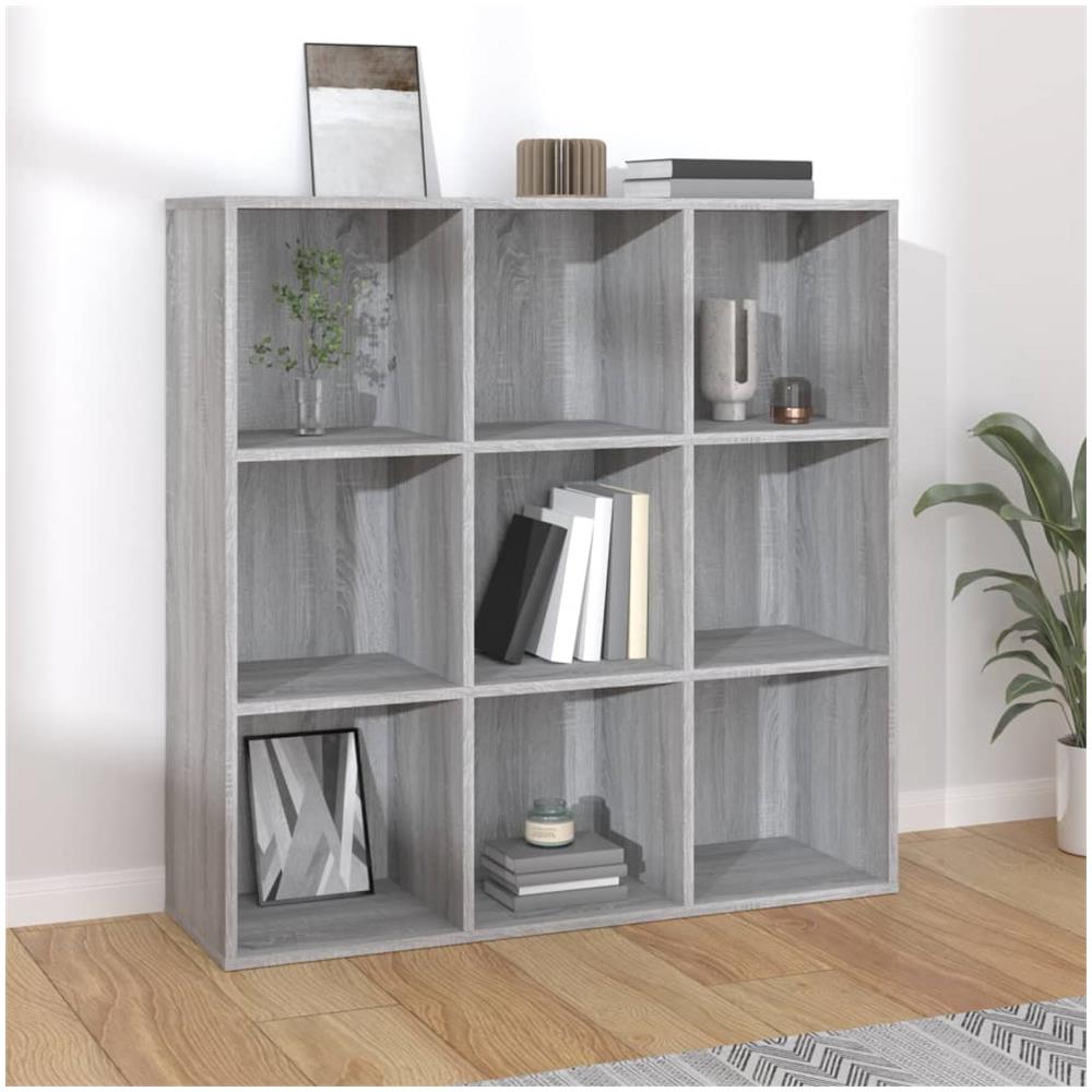 Libreria Grigio Sonoma 98x30x98 Cm - Foto 1