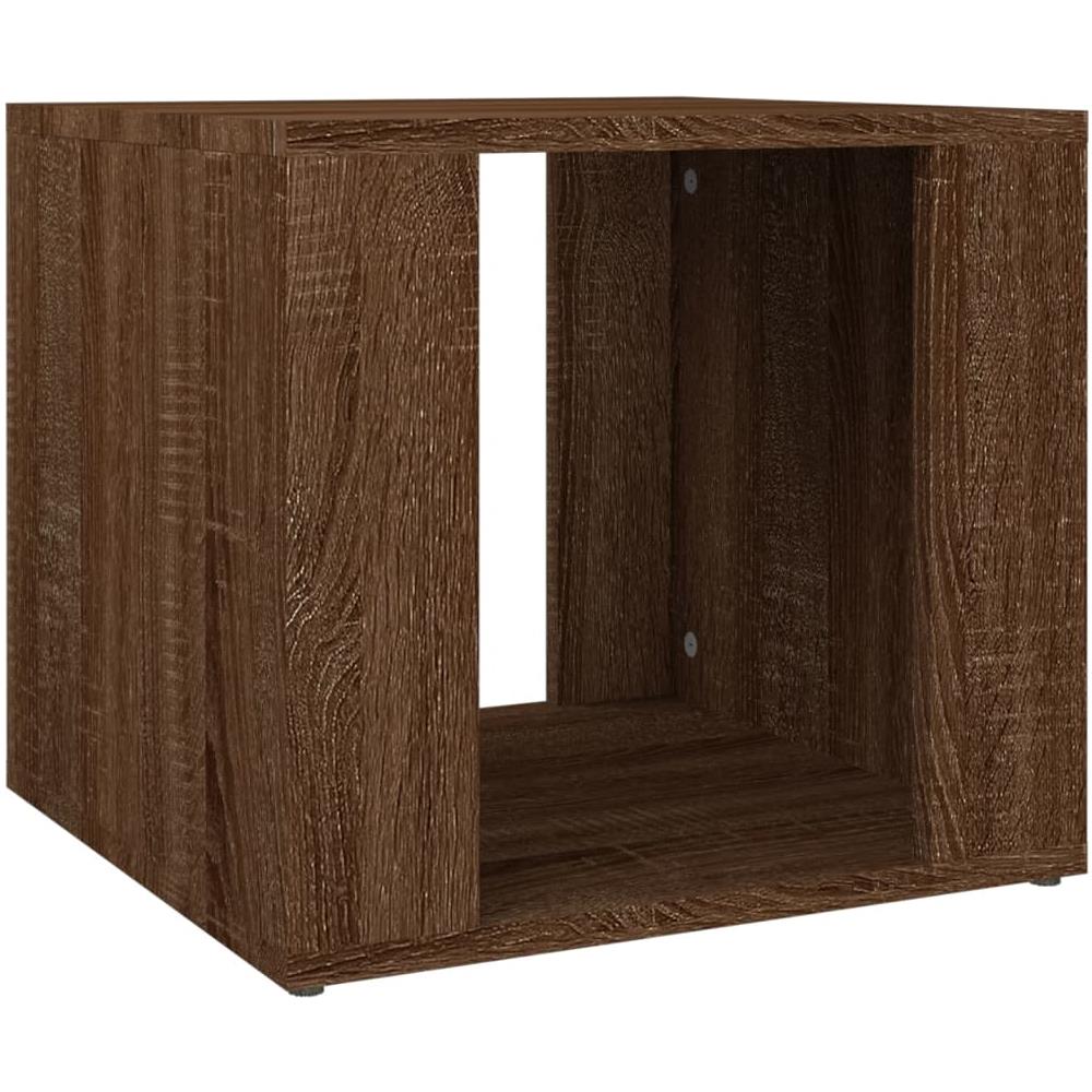 Comodino Rovere Marrone 41x40x36 Cm In Legno Multistrato - Foto 2