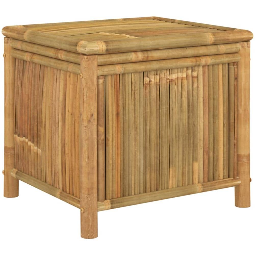Contenitore Portaoggetti Da Giardino 60x52x55 Cm In Bambù - Foto 2