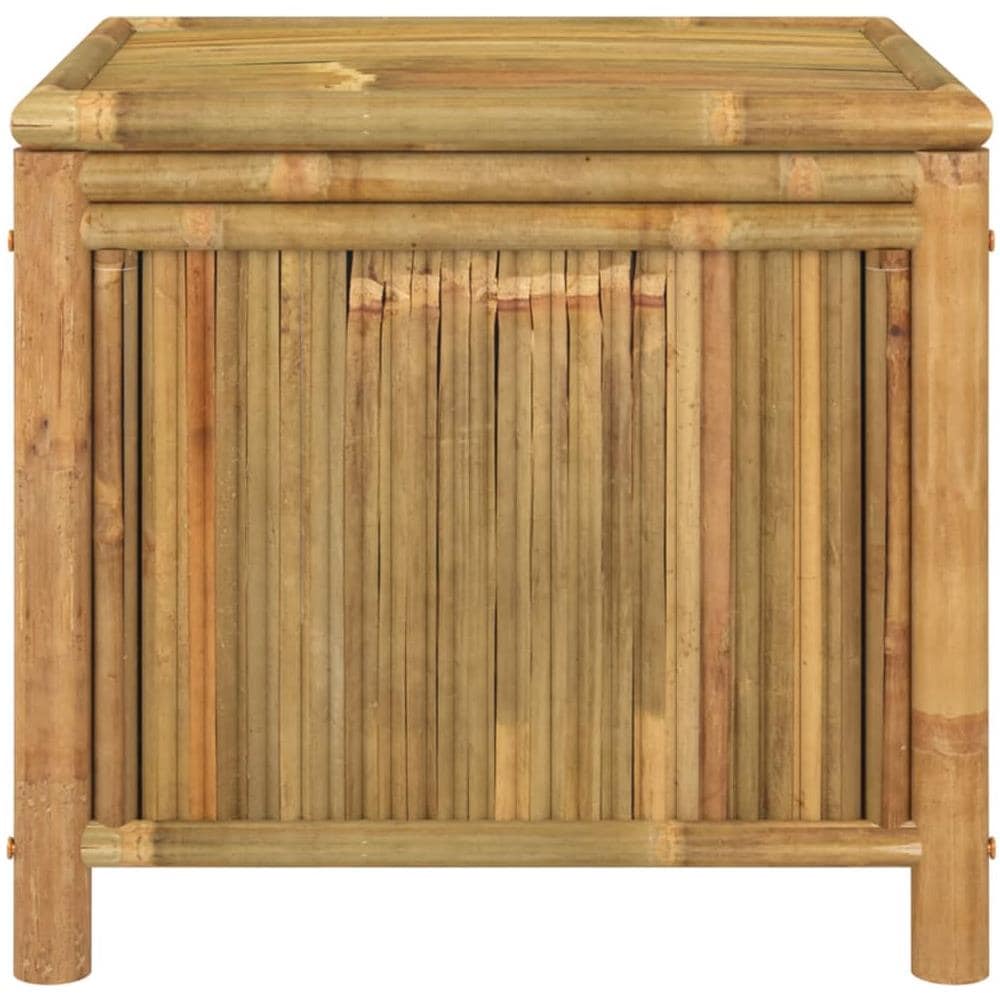 Contenitore Portaoggetti Da Giardino 60x52x55 Cm In Bambù - Foto 3
