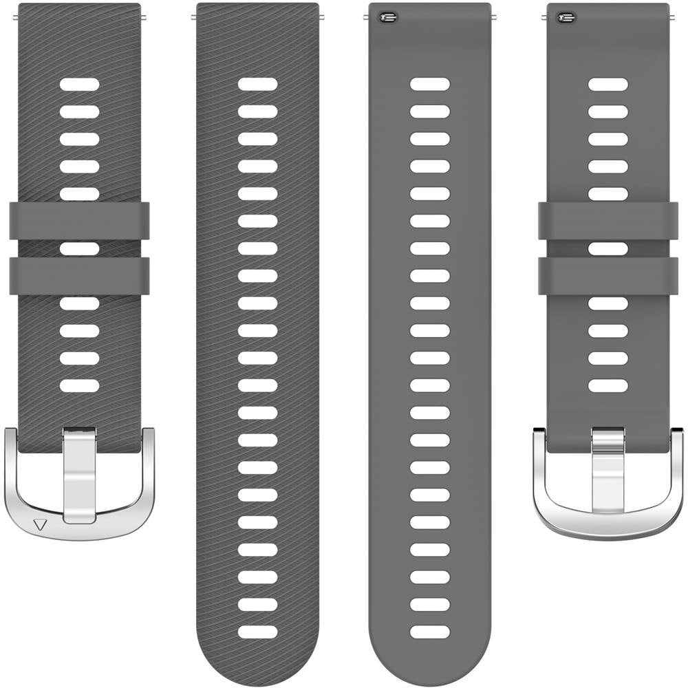 Cinturino Per Orologio Garmin Forerunner 265/265 Music/255/255music/venu 2/vivoactive 4 Darkgrey 22 Mm - Foto 2
