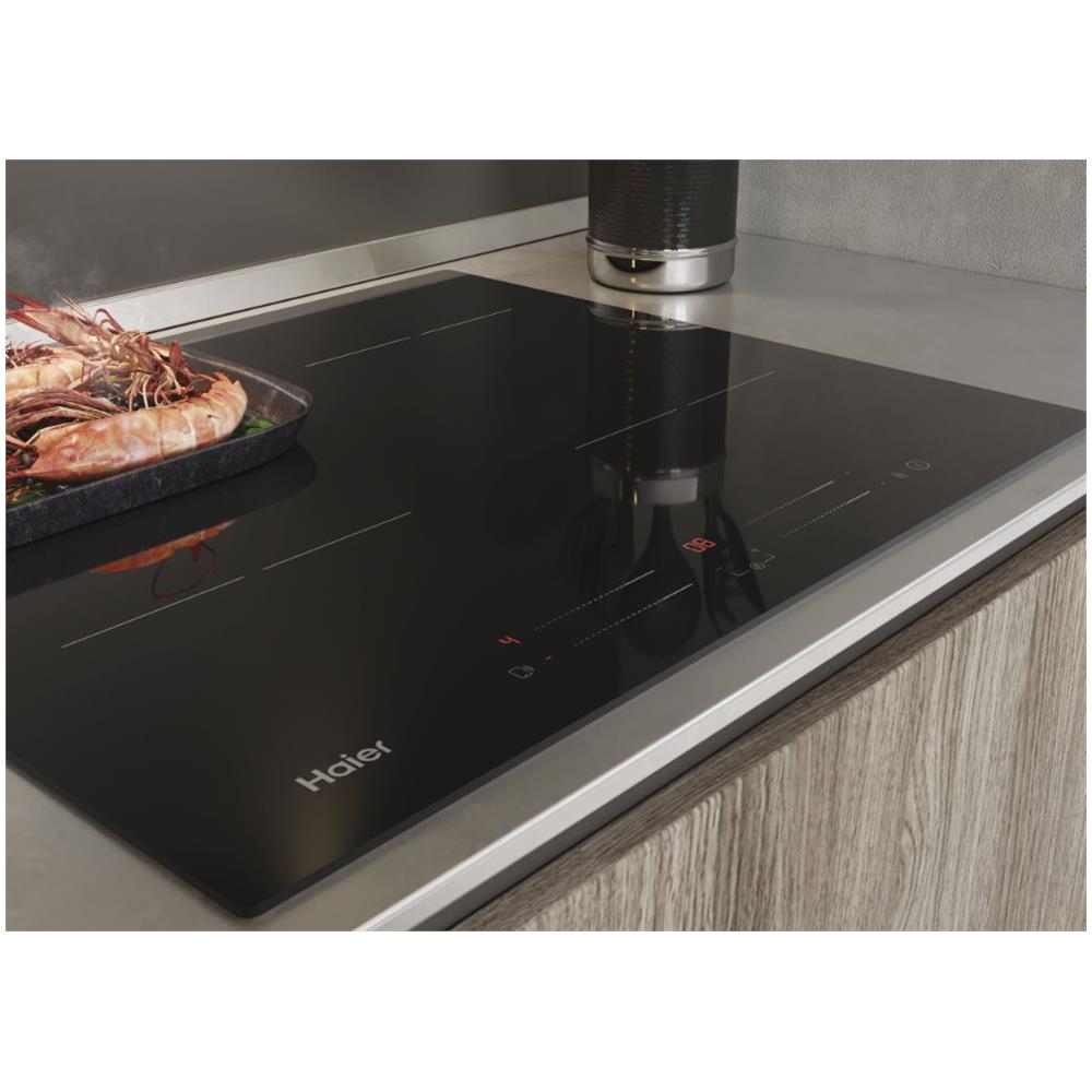 Piano Cottura HAISJ64MC a Induzione 4 Zone Cottura da 59 cm Colore Nero - Foto 7