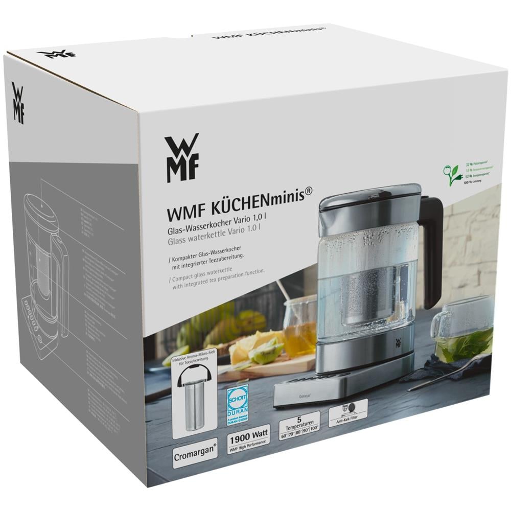 Bollitore Elettrico KITCHENminis con Capacità 1 L Potenza 1900 W Colore Acciaio Inox - Foto 9