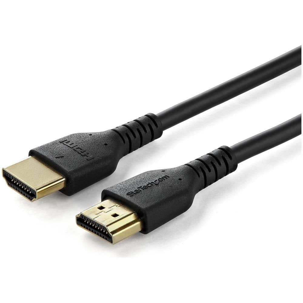 Cavo HDMI 2.0 certificato Premium con Ethernet da 1,5m- Durevole ad alta velocità UHD 4K 60Hz HDR - Robusto cavetto HDMI M /M con fibra aramidica - TPE - Monitor, TV e display Ultra HD - Foto 1