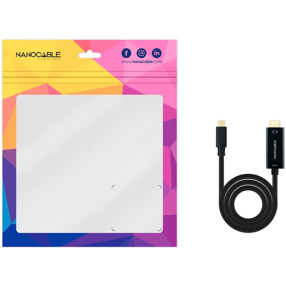 10.15.5133 cavo e adattatore video 3 m USB tipo-C HDMI tipo A (Standard) Nero - Foto 5