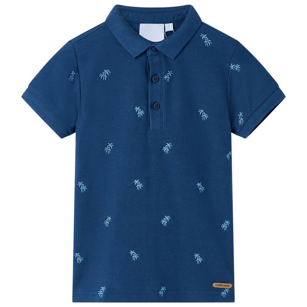 Polo da Bambino Blu Scuro 140 - Foto 1