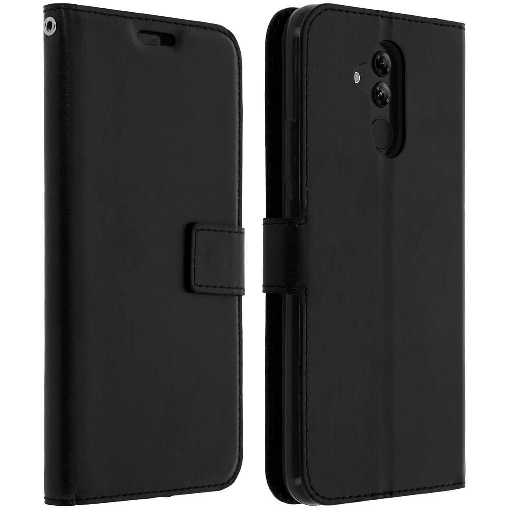 Custodia A Libro Huawei Mate 20 Lite Portacarte Funzione Supporto Nero - Foto 1