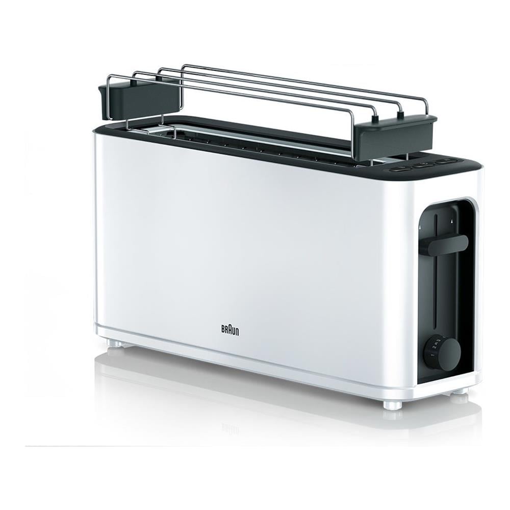 Tostapane HT 3110 WH Potenza 1000 W Colore Nero / Bianco - Foto 2