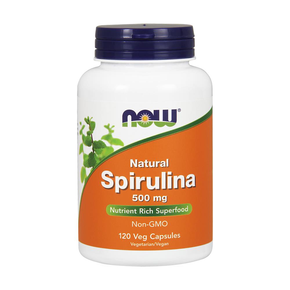 Natural Spirulina 500 Mg 120 Veg Capsule - Foto 2